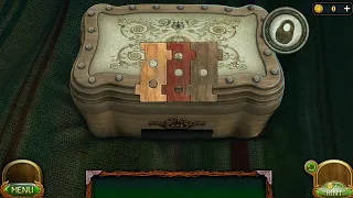 Move the tiles to open the box in Lost Lands 4: The Wanderer. (Bonus chapter)