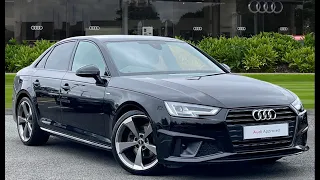 2019 Approved Used Audi A4 Black Edition 35 TFSI 150 PS 6-speed | Stoke Audi