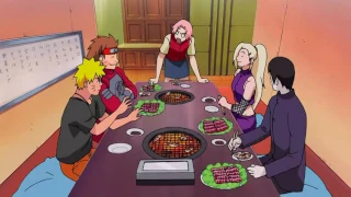 Ino le dice gordo a Choji y Sakura idiota a Naruto