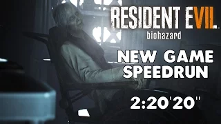 Resident Evil 7 - New Game Speedrun - 02:22'20"