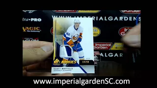 TRIPLE  BREAK #243 :  14-15  UPPER DECK SP GAME USED (SPGU)  NHL BOX BREAK