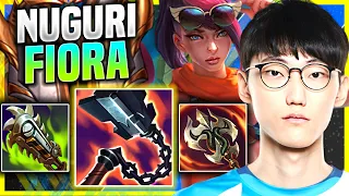 NUGURI BRINGS BACK HIS ICONIC FIORA WITH NEW ITEMS! - NUGURI Plays Fiora Top vs Camille!