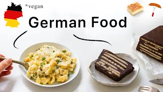 5 German Recipes, but make them vegan. (childhood favorites)