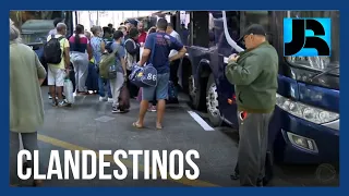 Em 2022, um ônibus irregular foi apreendido a cada sete horas no Brasil