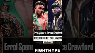 (BREAKING!) ERROL SPENCE VS. TERENCE CRAWFORD OFFICIAL FOR JULY 29 IN LAS VEGAS