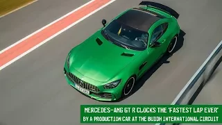 Mercedes-AMG GT R clocks the ‘Fastest Lap Ever’ at the Buddh International Circuit