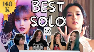 Ranking BlackPink Solos feat. Rock Musicians' First Reaction- Part 2 Lisa & Jisoo