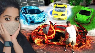 Collecting 3 RARE ELEMENTAL CARS - GTA5 Gameplay #28