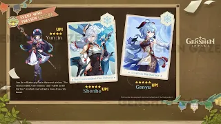 UPDATE!! VERSION 4.7 TO 5.0 BANNERS CONFIRMED?! (Furina, Shenhe, Zhongli) - Genshin Impact