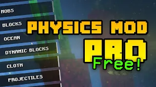 How to get Physics Mod PRO for FREE - Minecraft