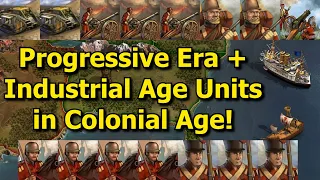 Forge of Empires: How To Get Industrial Age & Progressive Era Units in Colonial Age | +Written Guide