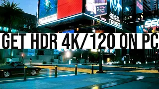 Enable HDR/4K/120/VRR on TV with a PC: AMD & Nvidia Covered + TimeStamps!