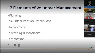 Volunteer Engagement Webinar - February 2023 - Volunteer Strategic Planning