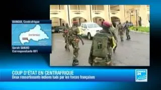 Centrafrique : deux Indiens tués par les militaires français, couvre-feu ce lundi soir