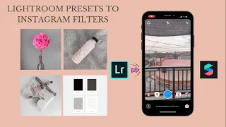 How to make Instagram filter | Spark Ar Tutorial (Lightroom presets)