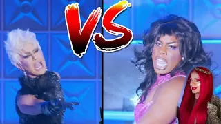 Monét X Change vs Trinity The Tuck + RESULTS - Rupauls Drag Race All Stars 7 Lip Sync