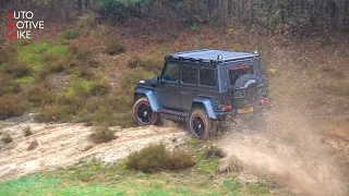 650HP Mercedes G500 4x4² Brabus goes Offroad!