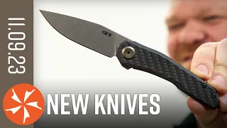 New Knives for the Week of November 9th, 2023 Just In at KnifeCenter.com