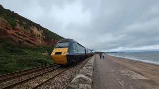 Trains around Dawlish. Including a trespassing incident. 28/05/24