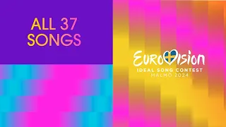 Ideal Eurovision Official Roundup: All 37 Songs Of Ideal Eurovision 2024