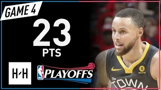 Stephen Curry Full Game 4 Highlights Warriors vs Pelicans 2018 NBA Playoffs - 23 Pts, He's Back!