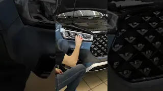 ПРОЦЕСС ОКЛЕЙКИ ЗОН РИСКА CHERY TIGGO 7 PRO ПО ЛЕКАЛАМ ПОЛИУРЕТАНОВОЙ ПЛЕНКОЙ