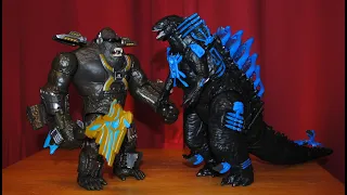 Titan Tech Godzilla and Kong | MonsterVerse Figure Review