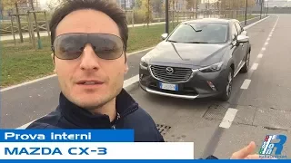 Prova interni Mazda CX-3 - test drive