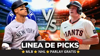 PRONOSTICOS DE MLB Y NHL PARA HOY 02/06/2024 🔥PARLAY GRATIS🔥