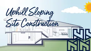 How to approach an uphill sloping site