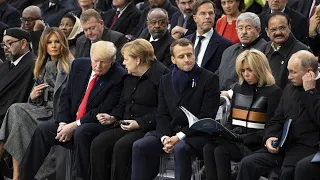 French president calls nationalism 'a betrayal'