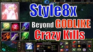 DotA 1 Necrolyte Beyond GodLike Crazy kills-DotA 6.83d Style8x