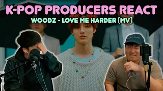 Musicians react & review ♡ WOODZ - Love Me Harder (MV)