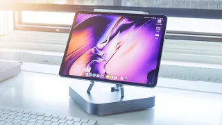 the wireless iPad Pro touchscreen Mac Mini Setup!