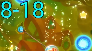 Cut The Rope Magic Tree Village Level 8-18 Android IOS Walkthrough