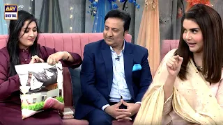 Passing the pillow with some interesting questions - Hanf Raja and Family #GoodMorningPakistan