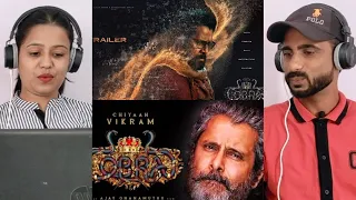 Cobra Official Trailer Reaction | Chiyaan Vikram | AR Rahman | Ajay Gnanamuthu | 7 Screen Studio