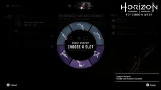 Thunderbolt Shredder Gauntlet - Behemoth Circulator | Gameplay | Horizon | Forbidden | West