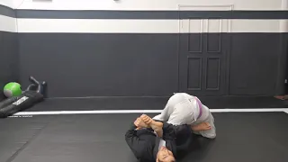 Toehold from de la riva guard