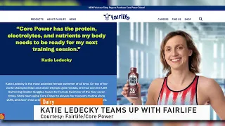 Gold Medalist Katie Ledecky Partners with Fairlife Core Power, Team USA's Official Protein Drink