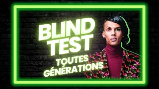 BLIND TEST Toutes générations - 60 Chansons françaises (1970 - 2024)