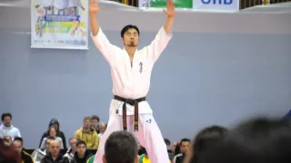 Mundial Equipes kyokushin 2015 | sensei Riyuji Isobe - kata