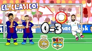 😲0-3! El Clasico 2017!😲 Real Madrid vs Barcelona (Parody Goals and Highlights Song)