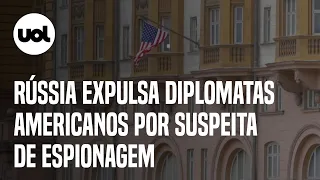 Rússia x EUA: Dois diplomatas estadunidenses são expulsos de Moscou por suspeita de espionagem
