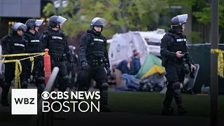 Police take down MIT pro-Palestinian encampment and arrest 10 protesters