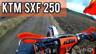 Jazda na kole cross Ktm sxf 250 / Cross / Enduro