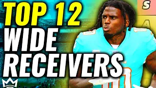 Top 12 Wide Receiver Rankings & Tiers | 2024 Fantasy Football