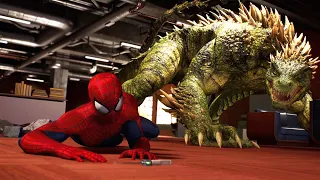 TASM 2 Suit Vs Lizard Boss Fight - Marvel's Spider-Man 2