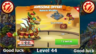 Level 44 Fire Tyrant Event-Dragon Mania Legends | Cipactli Tyrant Bundle |  DML