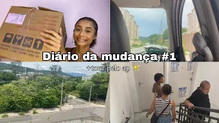 DIÁRIO DA MUDANÇA #1: empacotando minhas roupas | mini vlog | tour pelo ap ✨